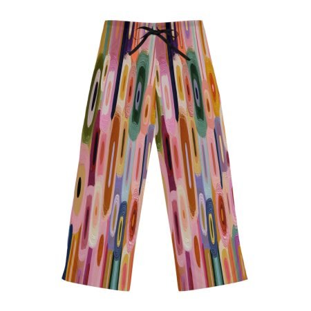 Colorful Women's Pajama Pants, Cozy Loungewear, Relaxed Sleepwear, Perfect Gift for Her, Trendy Homewear, Art-Inspired Fashion