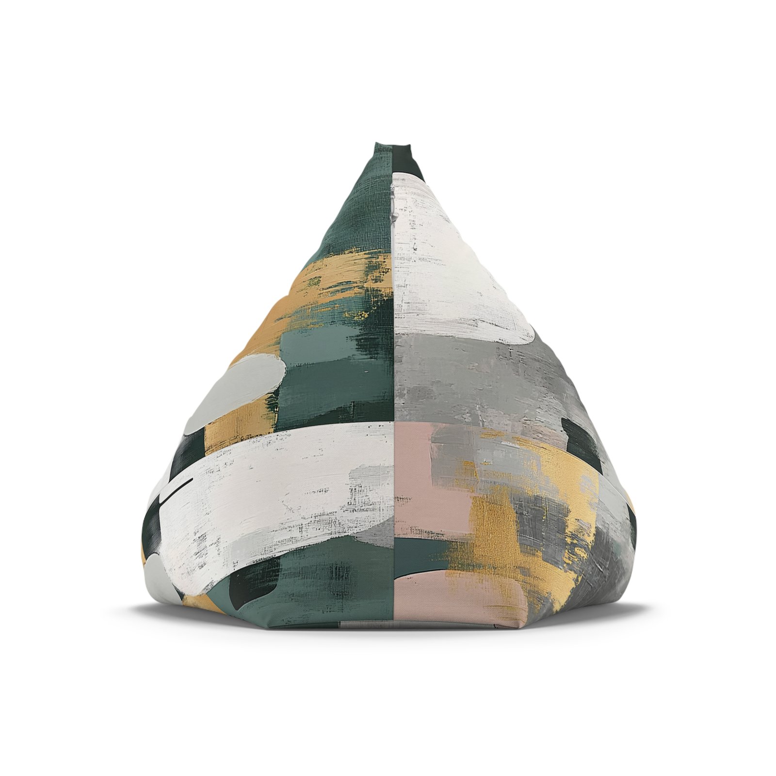 Artistic Bean Bag Chair Cover, Cozy Home Decor, Modern Seating, Lounge Room Accessory, Relaxation Gift, Stylish Furniture Upgrade - Image 6