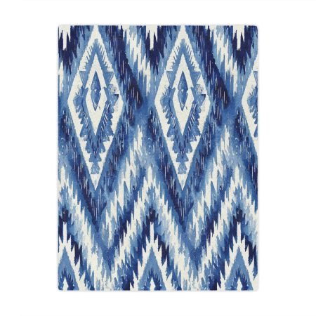 Cozy Minky Blanket - Southwestern Aztec Pattern Throw, Soft Plush Blanket for Home, Gifts, Summer Nights, Nursery Decor