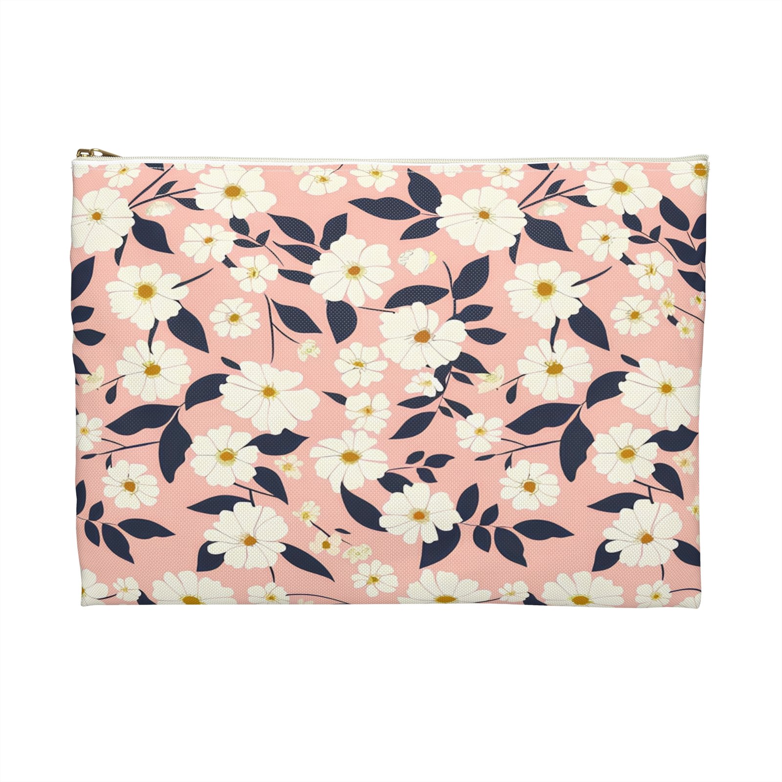 Floral Accessory Pouch, Cute Makeup Bag, Stylish Organizer, Floral Design Gift, Everyday Carryall, Gift for Her, Travel Essentials - Image 6