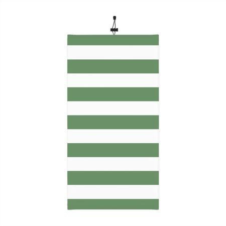 Winter Neck Gaiter - Cozy Green Stripes, Outdoor Accessory, Skiing Gear, Gift for Him/Her, Fashion Scarf