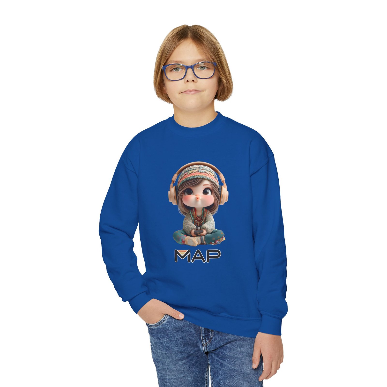Youth Crewneck Sweatshirt - Image 23