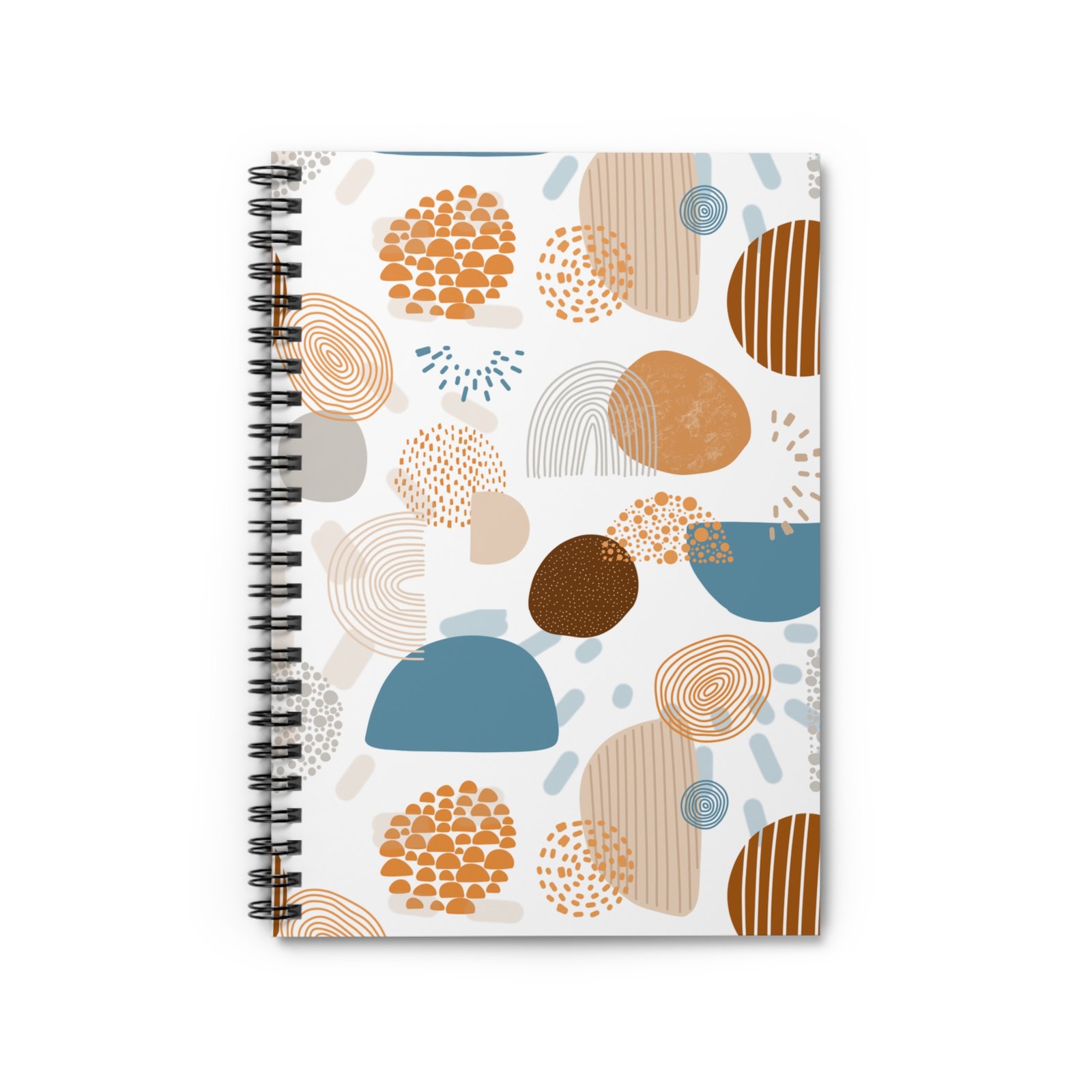 Artistic Spiral Notebook - Ruled Line, Eco-Friendly Journal, Creative Writing, Note Taking, School Supplies, Gift for Students