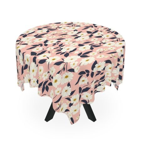 Floral Tablecloth for Dining and Decor, Perfect for Weddings, Picnics, Spring Celebrations, Home Decor, Gift Ideas