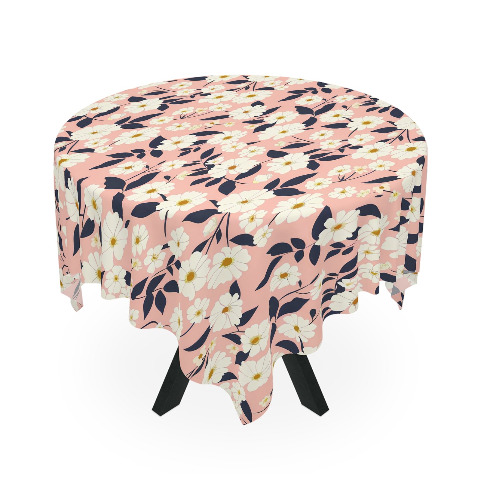 Floral Tablecloth for Dining and Decor, Perfect for Weddings, Picnics, Spring Celebrations, Home Decor, Gift Ideas