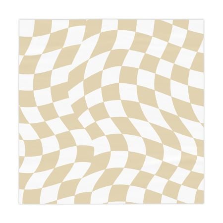 Elegant Wavy Checkered Tablecloth, Dining Table Decor, Picnic Accessories, Bohemian Table Cover, Rustic Wedding Decor