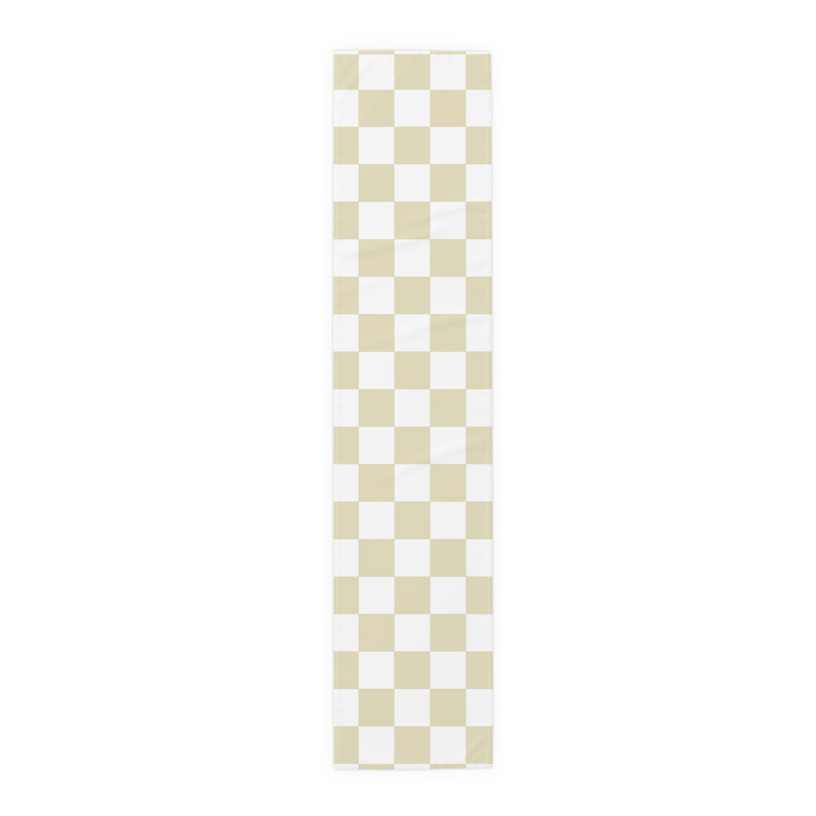 Elegant Checkered Table Runner for Home Decor, Dining Table Decoration, Kitchen Accessory, Holiday Table Setting, Farmhouse Style Table
