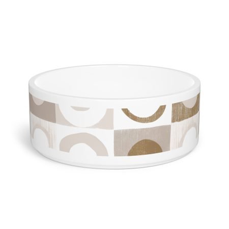 Stylish Pet Bowl for Trendy Pets, Modern Dog Dish, Cat Feeding Bowl, Chic Pet Dinnerware, Unique Pet Gift Ideas, Earthy Pet Decor