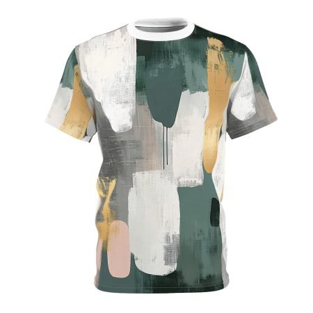 Modern Abstract Unisex Tee, Stylish Casual T-Shirt, Art-Inspired Apparel, Perfect Gift for Art Lovers, Unique Graphic Tee