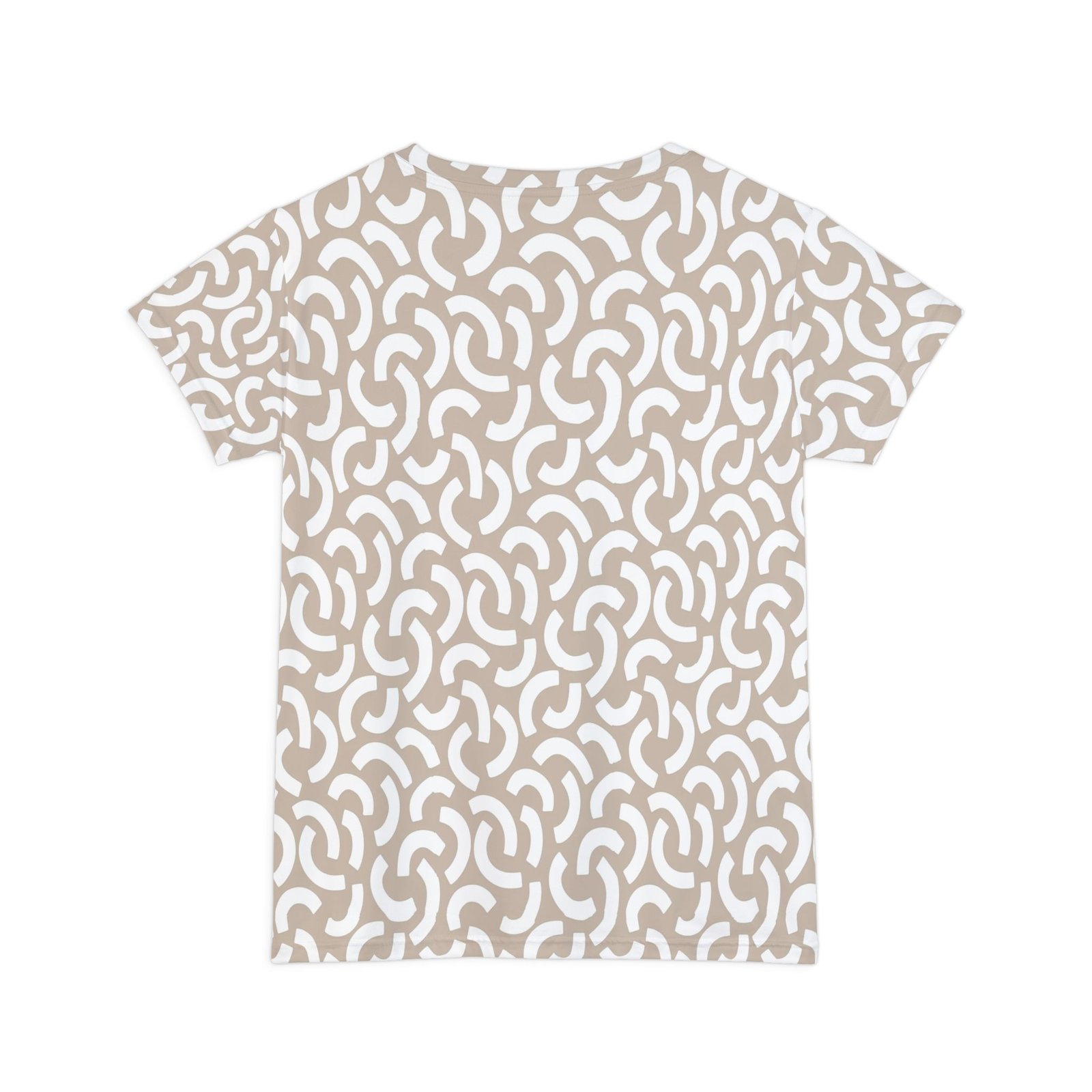 Chic Patterned Tee for Everyday Wear, Casual Look, Summer Style, Unique Gift for Her, Trendy Women's Fashion - Image 2