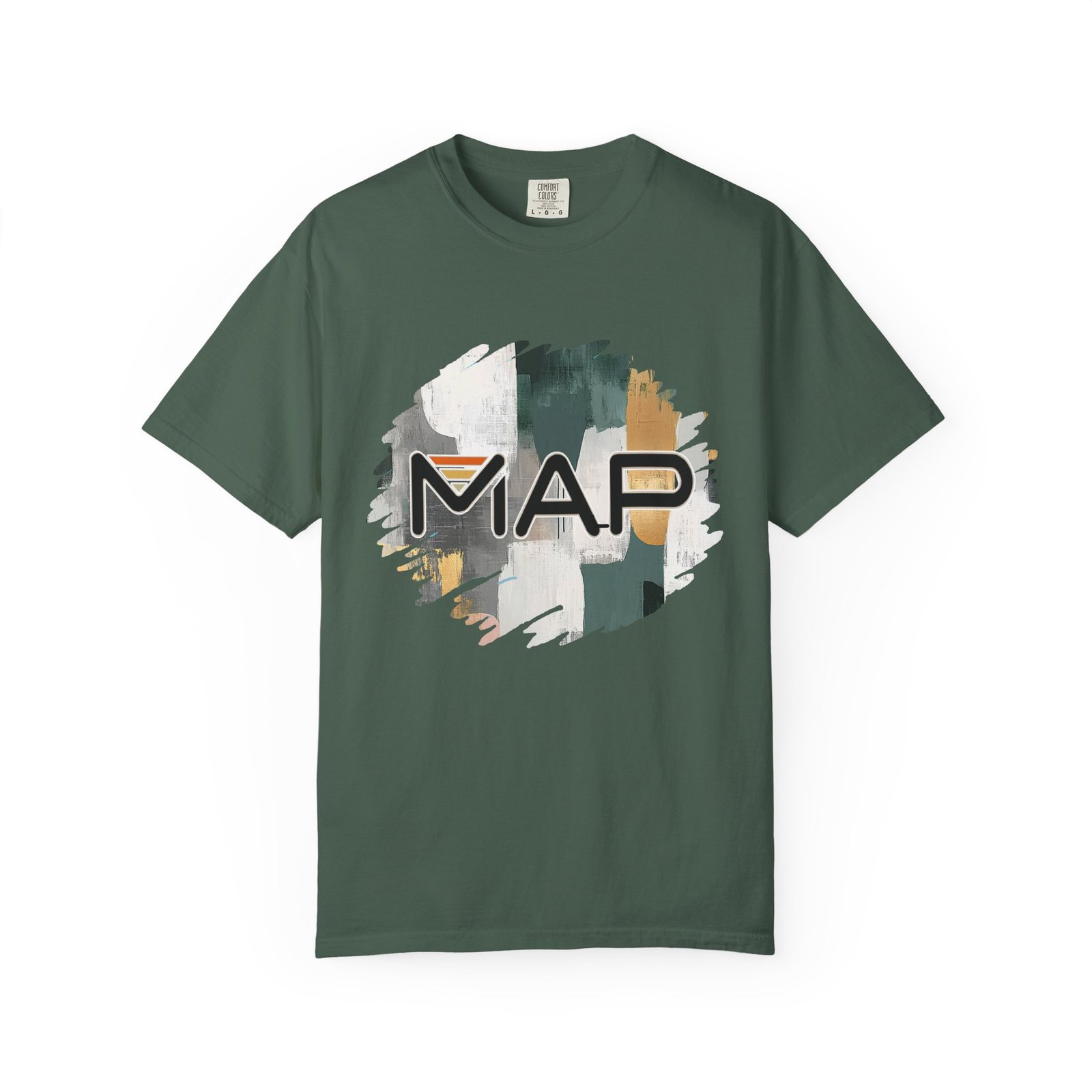 Map-Inspired Unisex Garment-Dyed T-Shirt for Travel Lovers, Casual Wear, Gifts, Outdoor Adventures, Wanderlust Fashion - Image 21