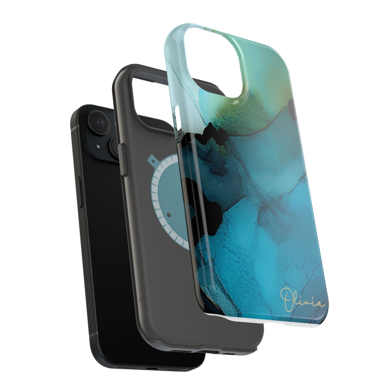 Stylish Magnetic Tough Cases for iPhones, Personalized Phone Protector, Custom Phone Case, Gift for Her - Image 4