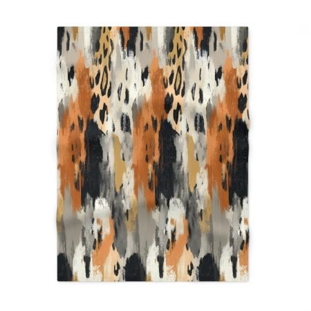 Soft Fleece Baby Blanket | Cozy Animal Print, Nursery Decor, Baby Shower Gift, Stylish Baby Blanket, Soft Plush Blanket