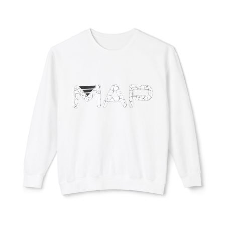 Stylish Map Sweatshirt, Cozy Fashion Apparel, Perfect Gift for Travelers, Lightweight Crewneck, Casual Everyday Wear