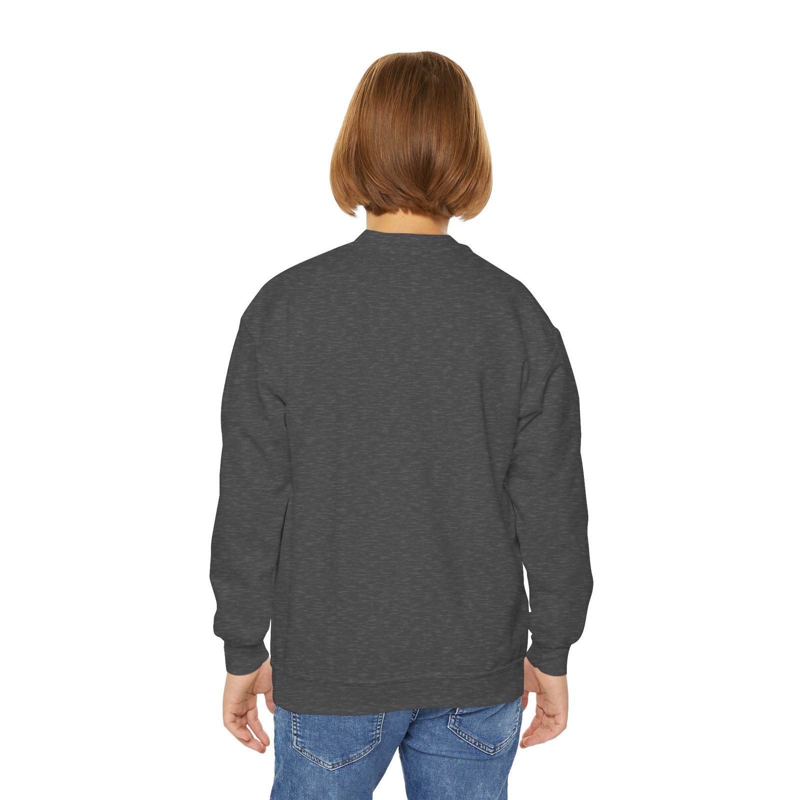 Patriotic Youth Crewneck Sweatshirt, Comfortable Sweatshirt for Kids, Summer BBQ, Memorial Day, Fourth of July, Gift for Teens - Image 24