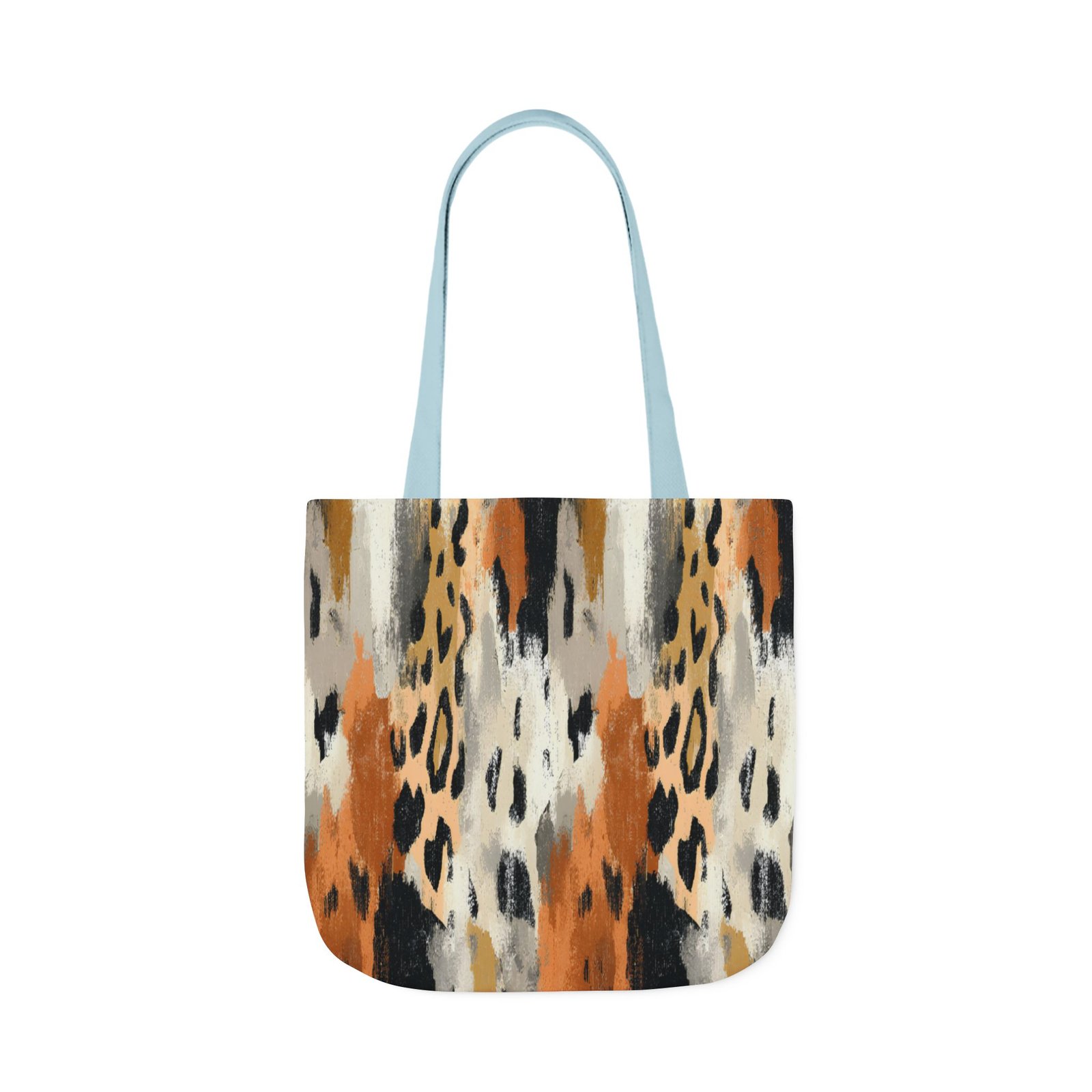 Chic Canvas Tote Bag with 5-Color Straps for Fashionistas, Stylish Reusable Bag for Shopping, Beach, Travel, or Everyday Use - Image 49