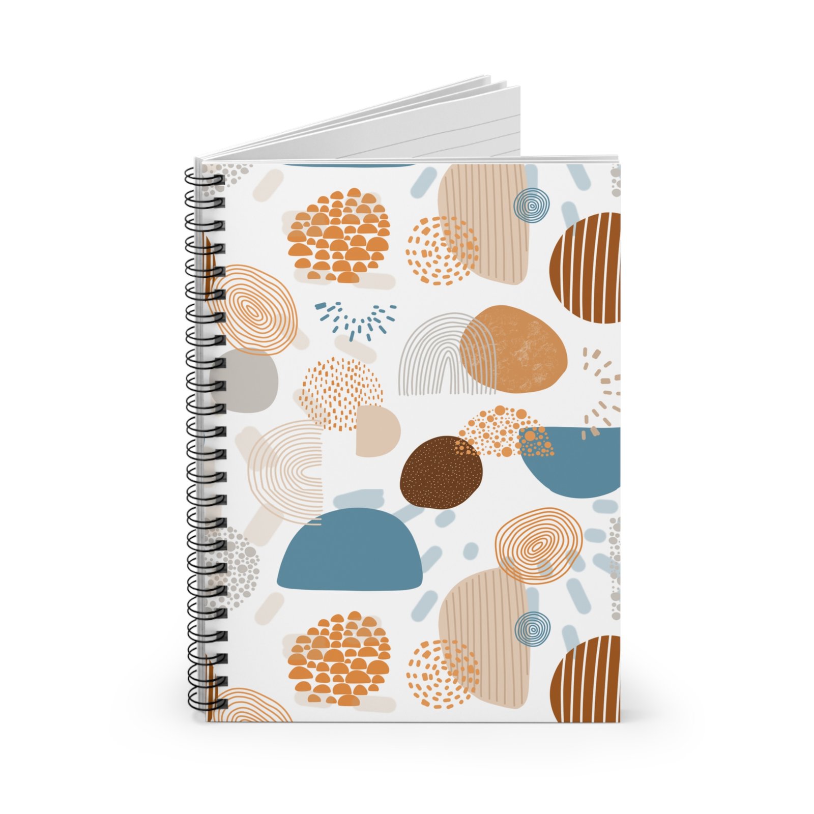 Artistic Spiral Notebook - Ruled Line, Eco-Friendly Journal, Creative Writing, Note Taking, School Supplies, Gift for Students - Image 2