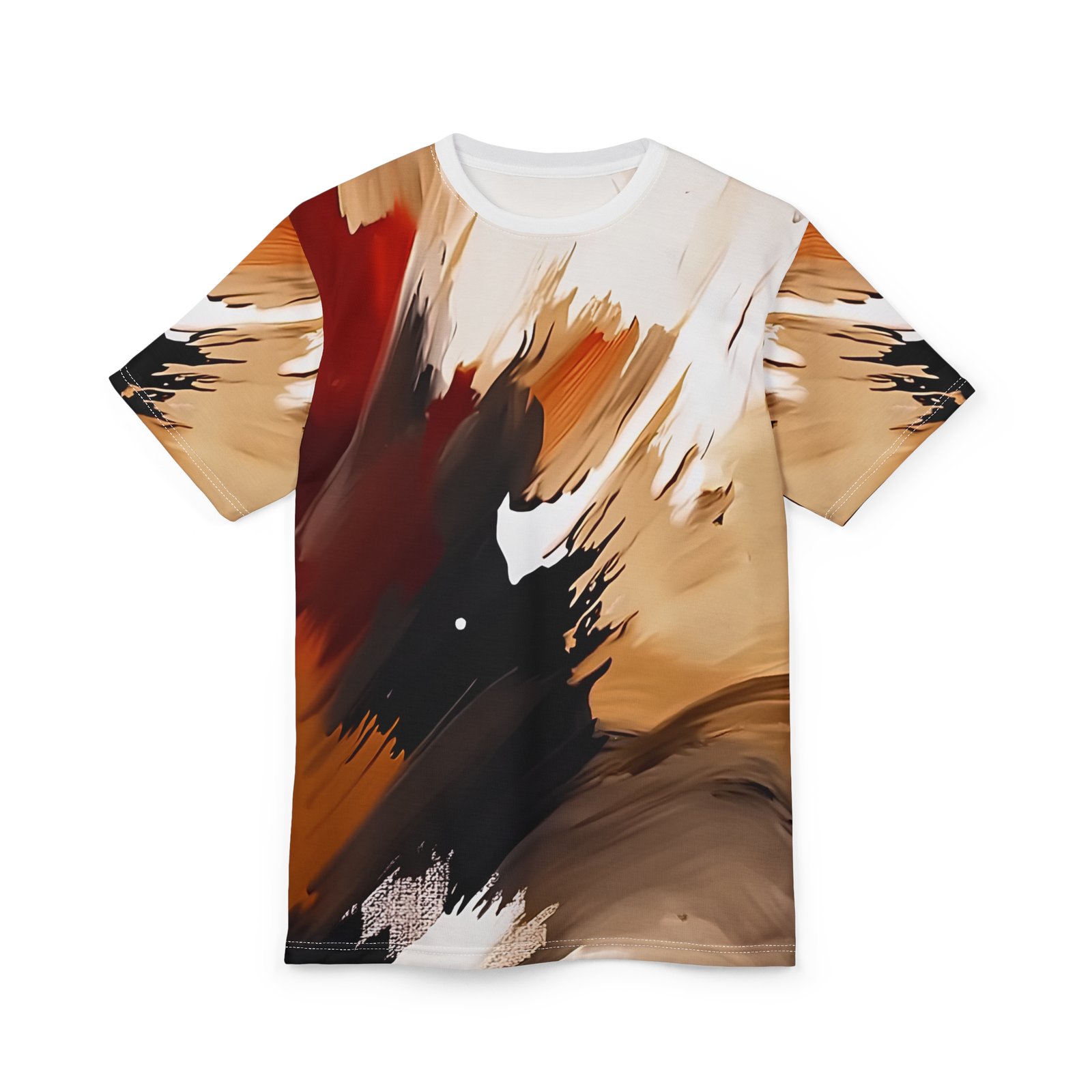 Abstract Art Unisex Tee, Trendy Custom T-Shirt, Artistic Graphic Shirt, Unique Fashion Top, Creative Gift for Art Lovers - Image 2