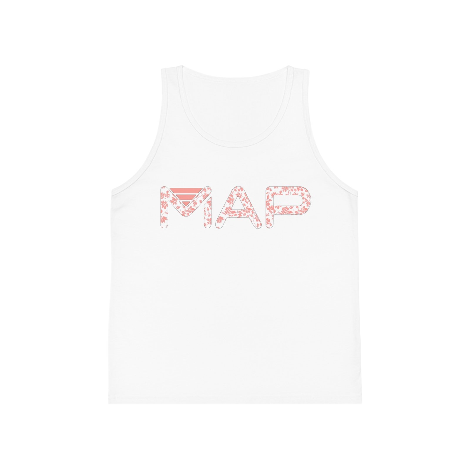 Playful 'MAP' Kid's Jersey Tank Top for Adventures, Summer Wear, Birthday Gift, Travel Top, Everyday Fun
