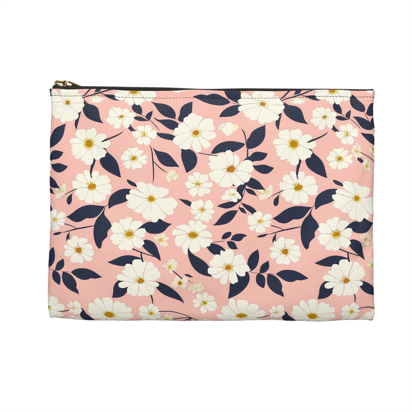 Floral Accessory Pouch, Cute Makeup Bag, Stylish Organizer, Floral Design Gift, Everyday Carryall, Gift for Her, Travel Essentials - Image 10