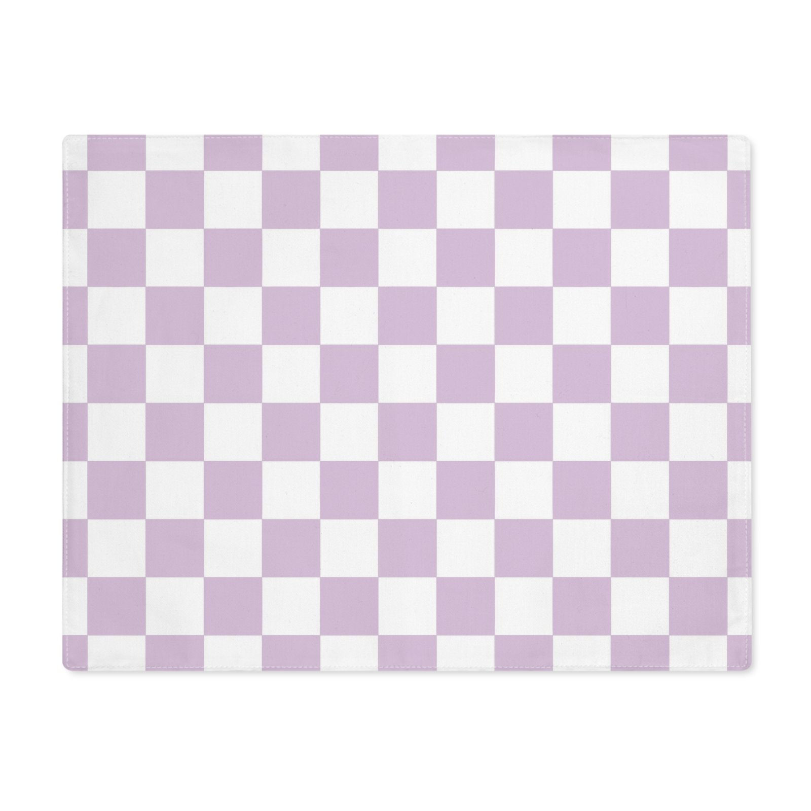 Chic Purple Checkered Placemat, Elegant Tableware, Dining Decor, Kitchen Accessory, Perfect for Gatherings, Gifts & Home Style