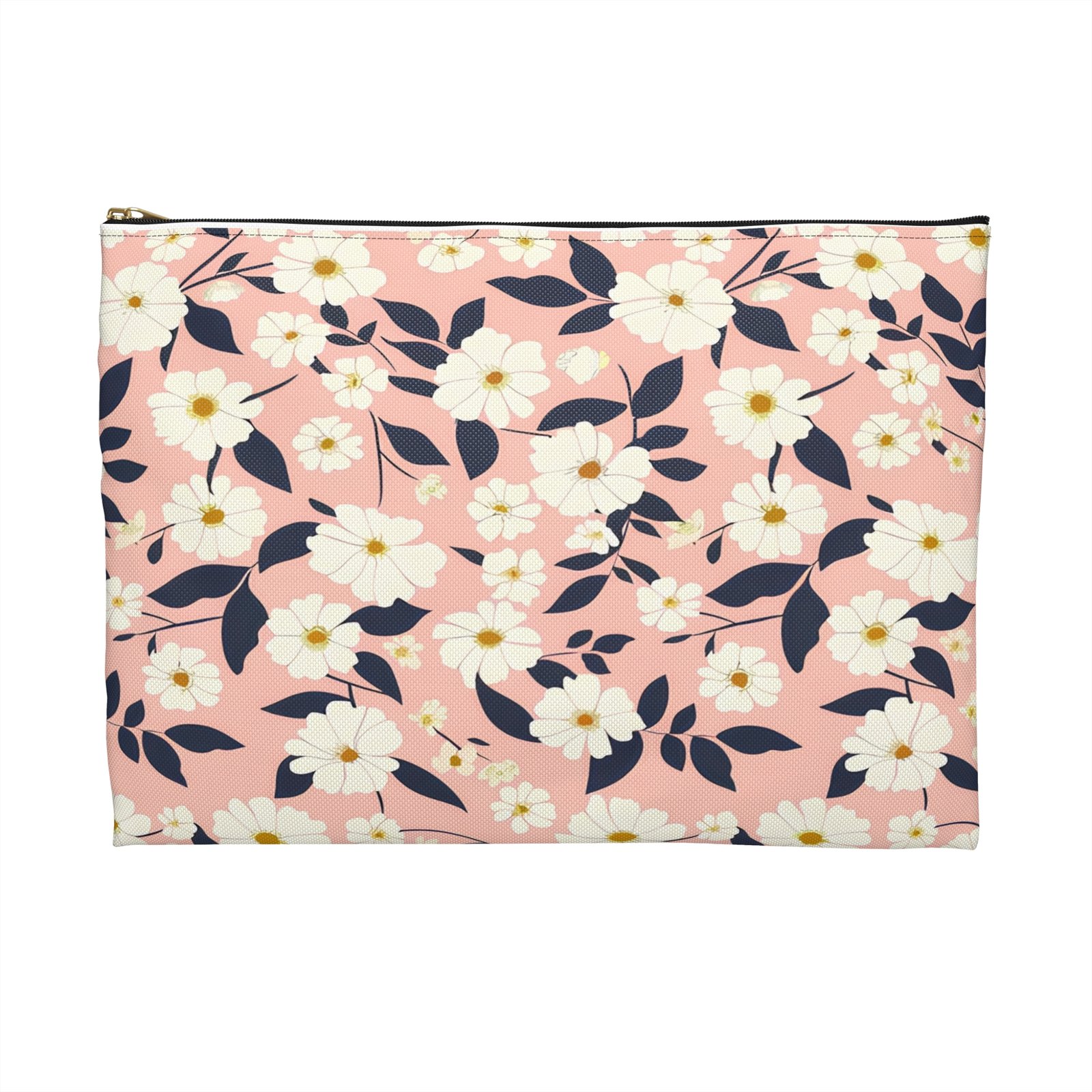 Floral Accessory Pouch, Cute Makeup Bag, Stylish Organizer, Floral Design Gift, Everyday Carryall, Gift for Her, Travel Essentials - Image 2