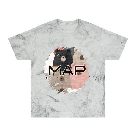 Colorful Bear Unisex T-Shirt, Casual Wear, Graphic Tee, Gift for Animal Lovers, Fun Summer Top