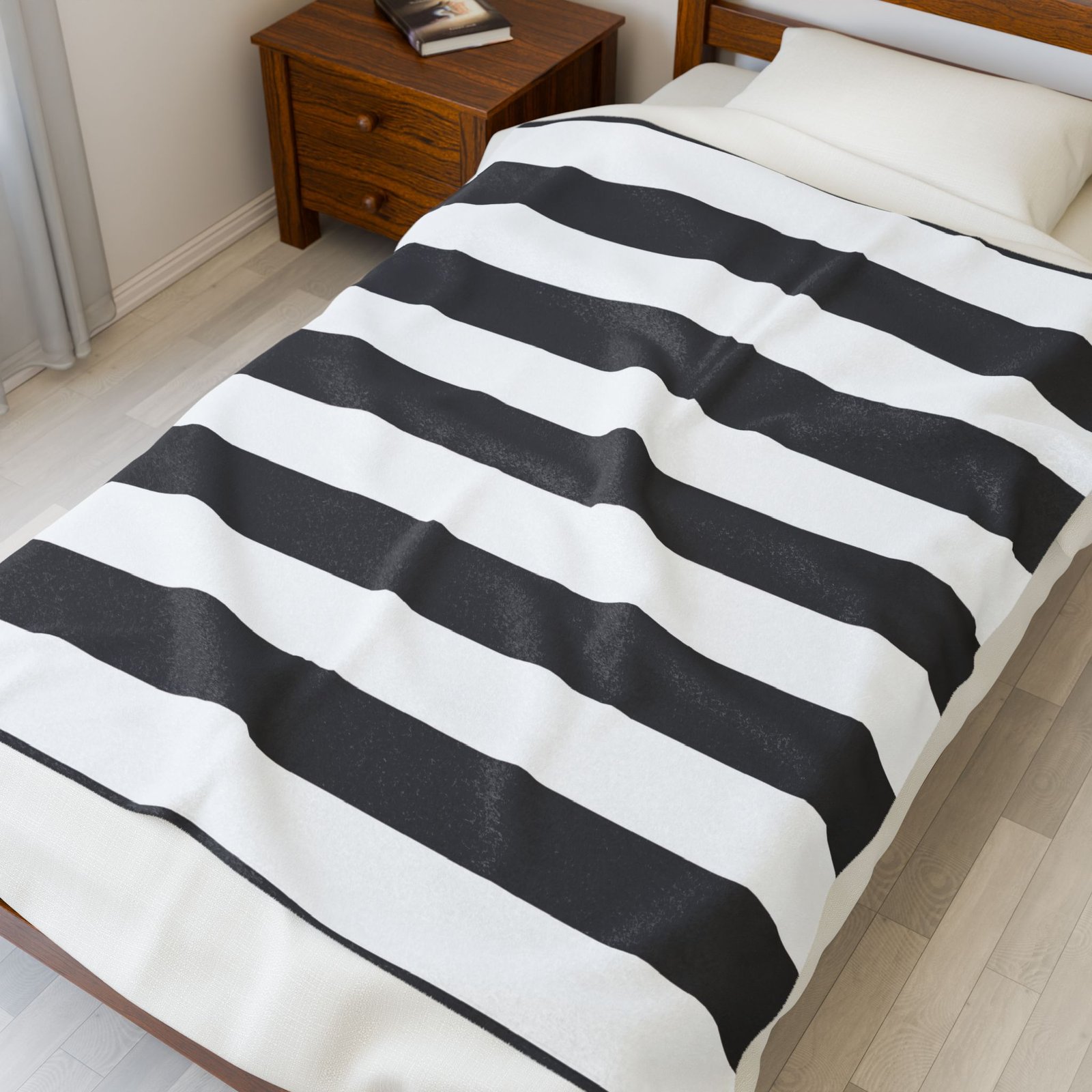 Cozy Velveteen Plush Blanket | Soft Throw for Home Decor, Gift for All Occasions, Bedtime, and Relaxation - Image 3