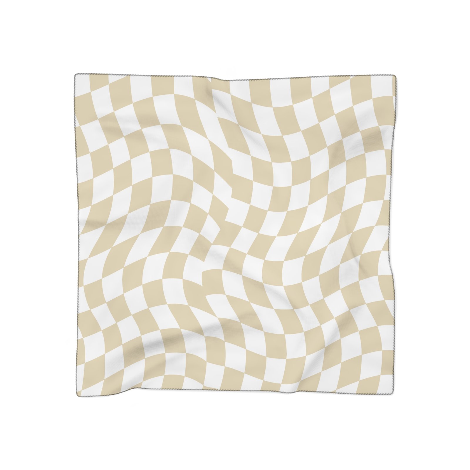 Elegant Checkered Poly Scarf, Chic Fashion Accessory, Stylish Gift for Her, Trendy Neck Wrap, Perfect for Fall & Winter - Image 10