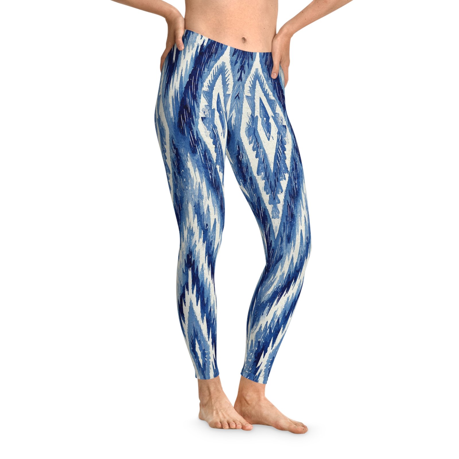 Stretchy Leggings (AOP) - Image 3
