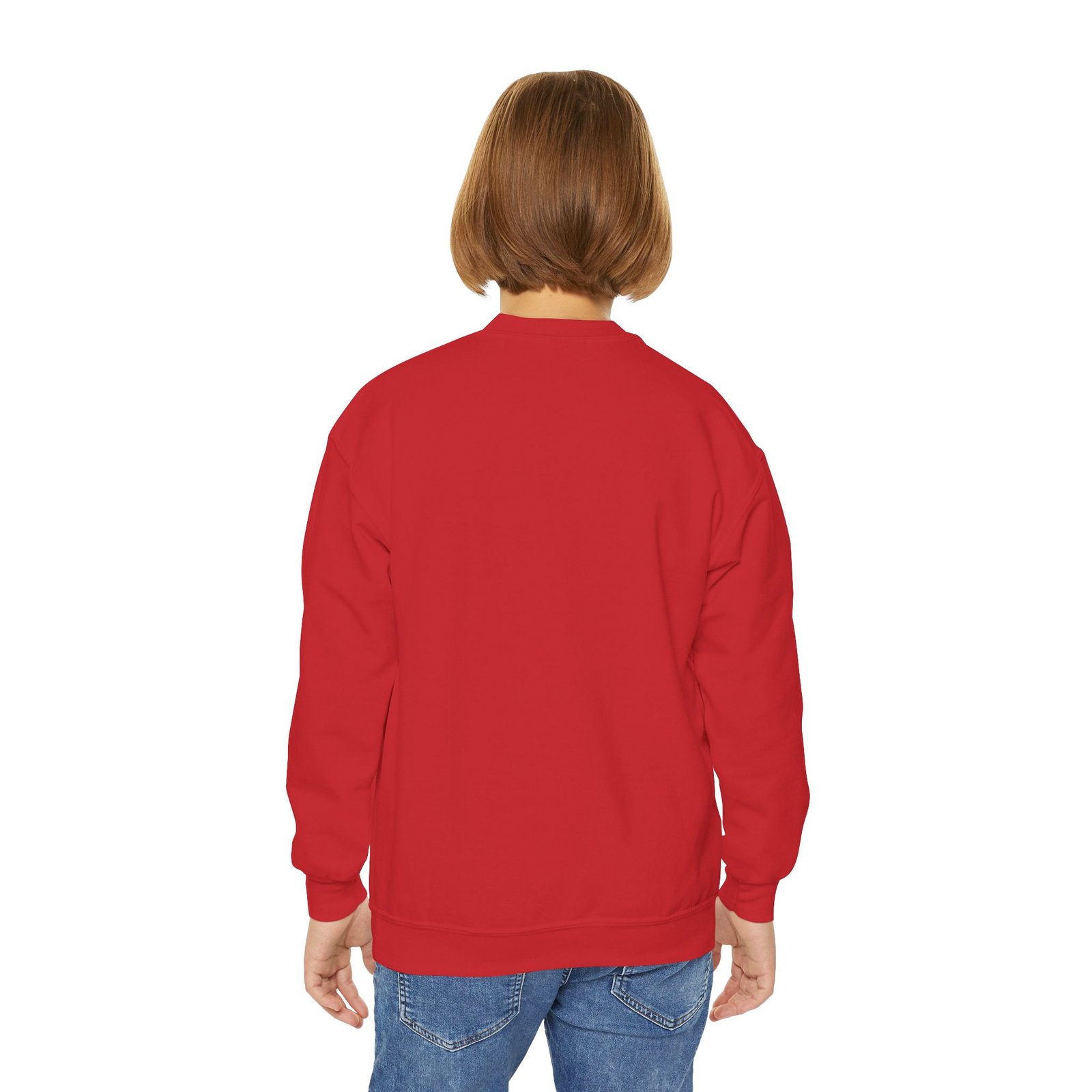 Youth Crewneck Sweatshirt with MAP Design - Cozy, Stylish Apparel for Teens and Kids, Gift Idea for Birthdays, Holidays, Back to School - Image 40