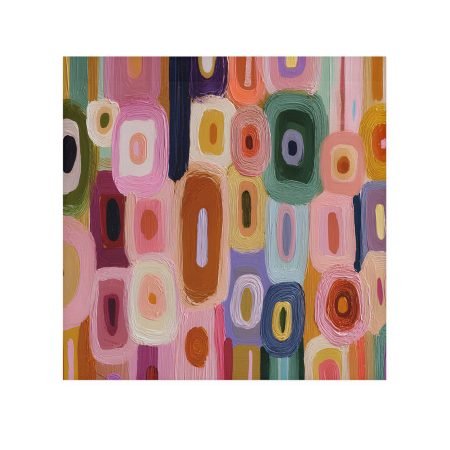 Colorful Abstract Face Towel - Artistic Bathroom Decor, Eco-Friendly Gift, Spa Day Essential, Modern Kitchen Accessory, Vibrant Home Textile