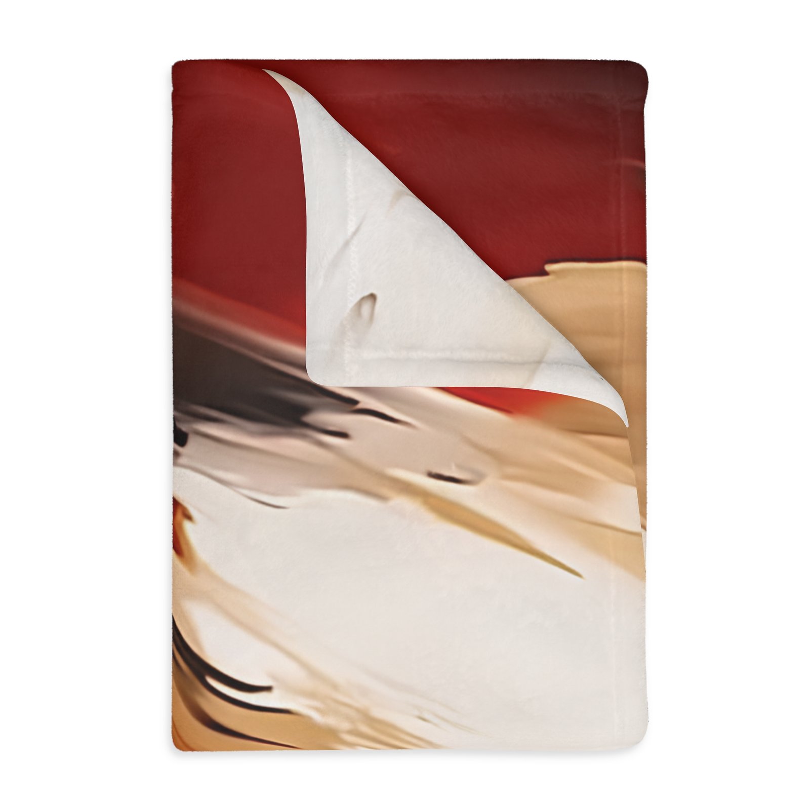 Cozy Abstract Velveteen Blanket, Microfiber Throw, Decorative Home Accent, Warm Gift for All Occasions, Modern Art Style - Image 3