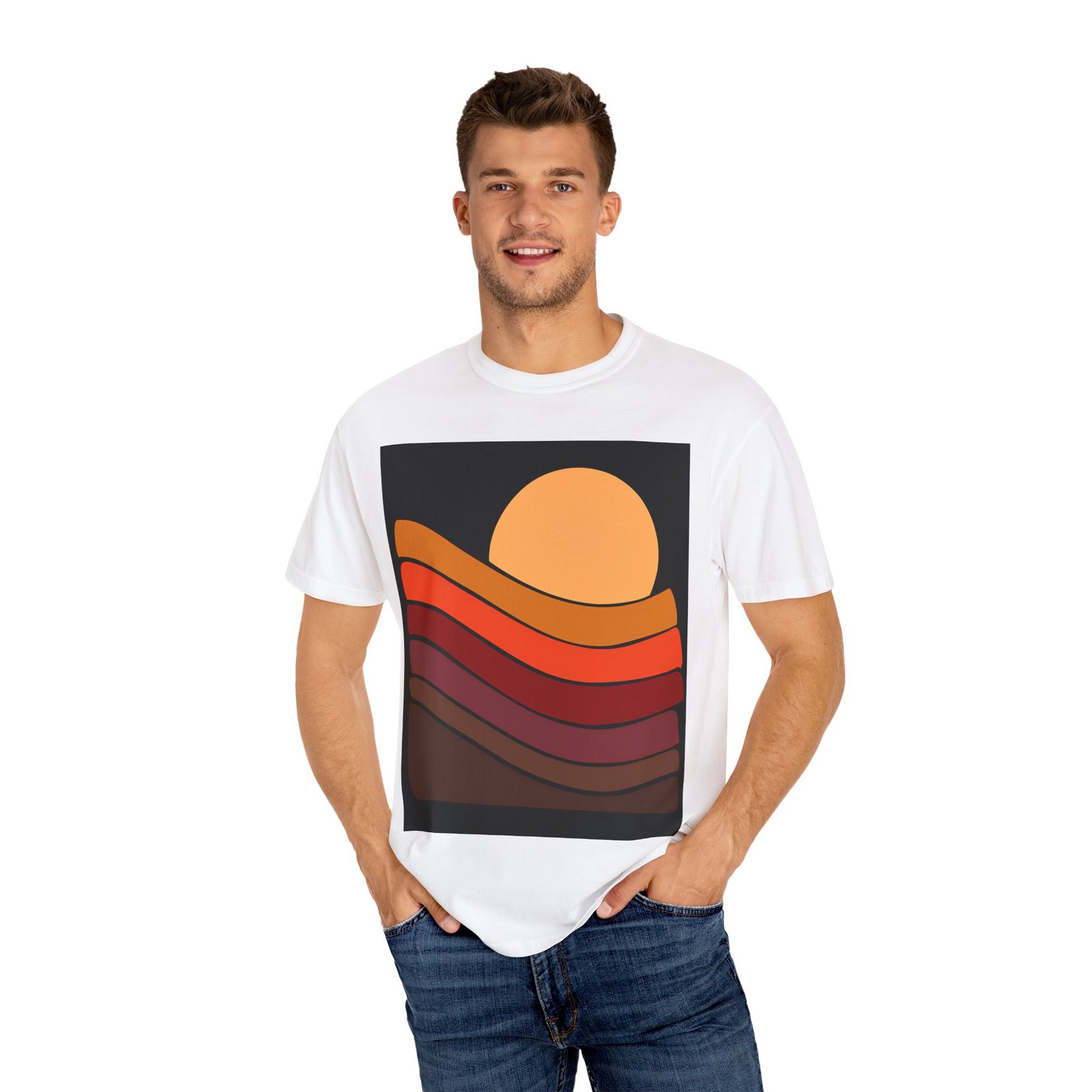 Unisex Garment-Dyed T-shirt - Image 4