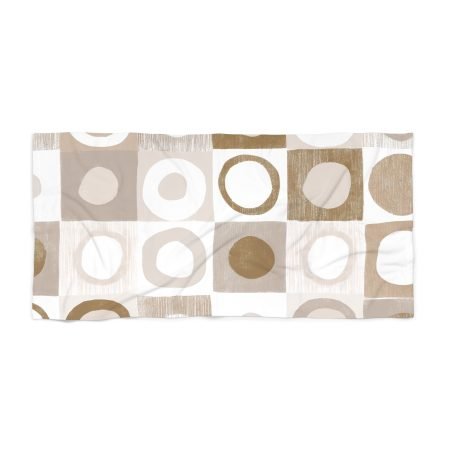 Stylish Abstract Beach Towel, Relaxing Poolside Accessory, Summer Essential, Gift for Beach Lovers, Fun Beach Decor