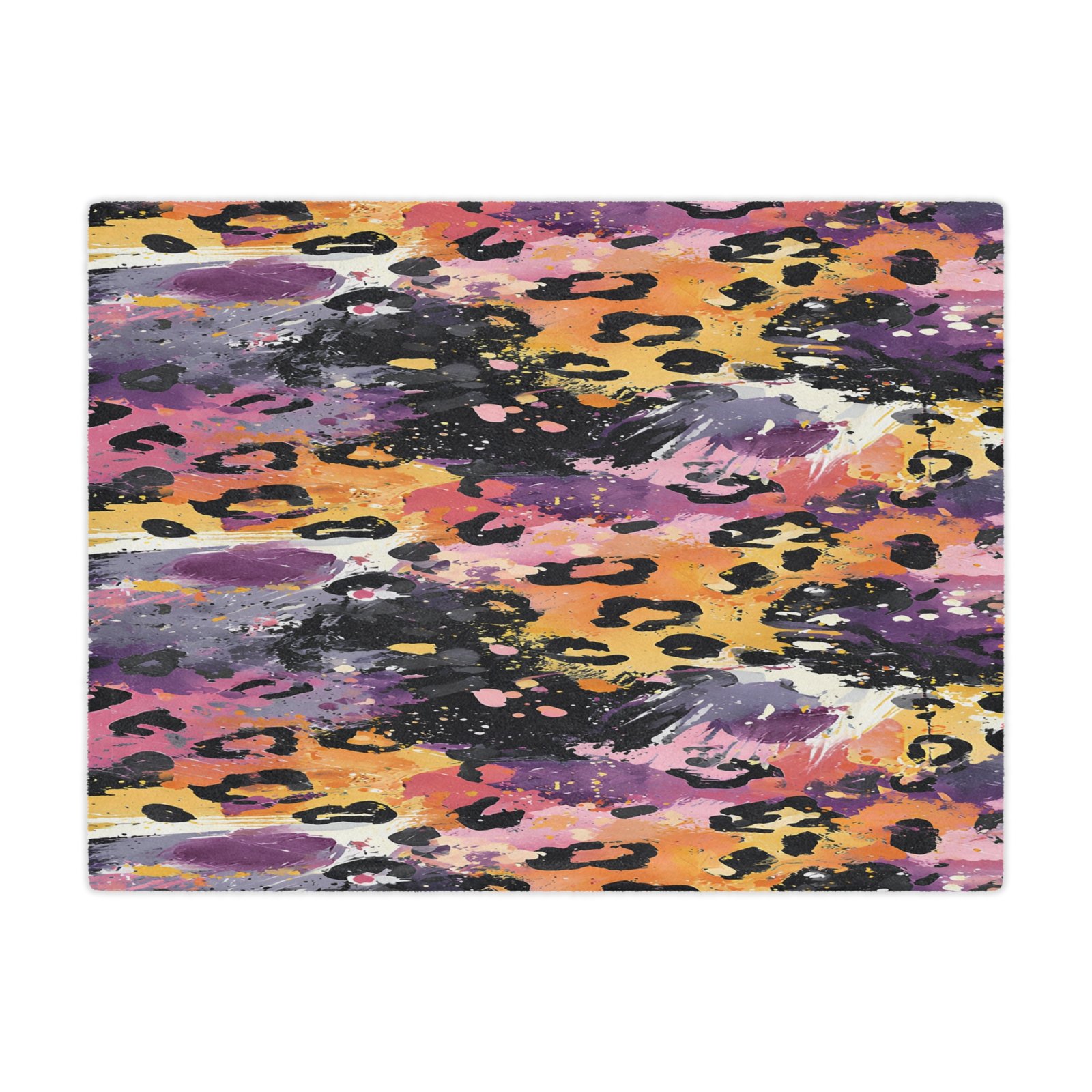 Vibrant Animal Print Minky Blanket | Cozy Throw for Home Décor, Baby Shower Gift, Kids' Room, Nursery Blanket - Image 2