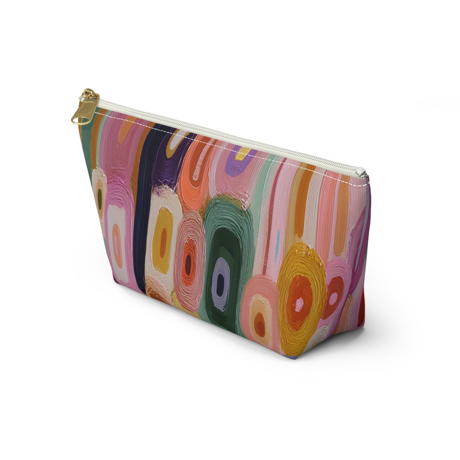 Colorful Accessory Pouch for Everyday Use, Makeup Bag, Travel Organizer, Artistic Gift for Her, Unique Pencil Case - Image 7
