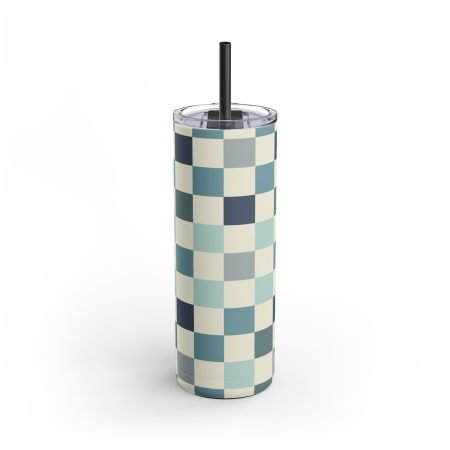 Chic Patterned Tumbler - Stylish, Reusable Travel Mug, Perfect for Gifts, Home Decor, Summer Parties, Eco-Friendly Hydration