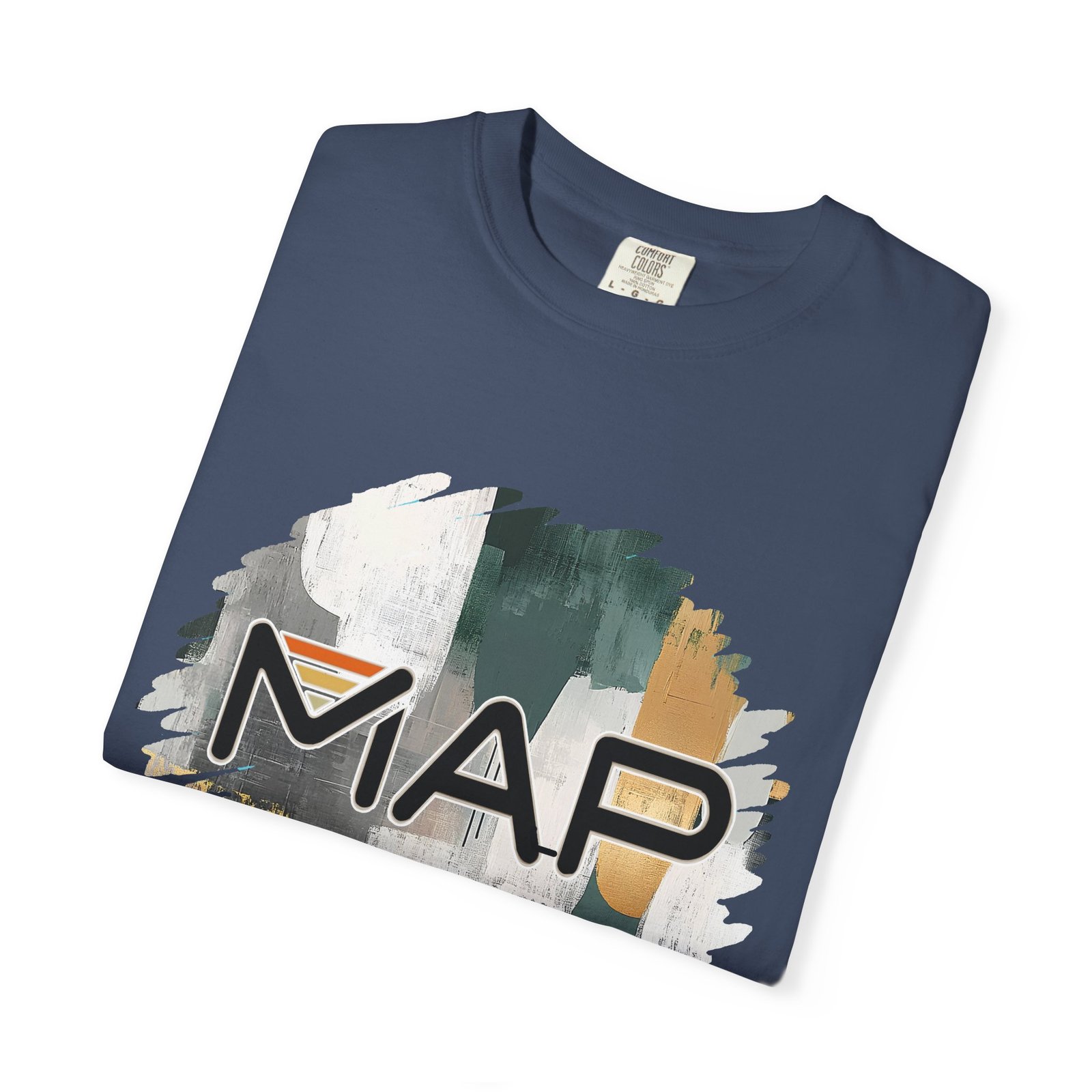 Map-Inspired Unisex Garment-Dyed T-Shirt for Travel Lovers, Casual Wear, Gifts, Outdoor Adventures, Wanderlust Fashion - Image 35