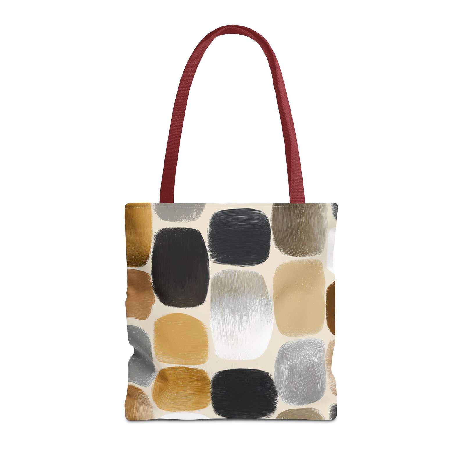 Chic Abstract Tote Bag, Stylish Reusable Shopping Bag, Fashionable Handbag for Everyday Use, Eco-Friendly Gift, Minimalist Tote - Image 17