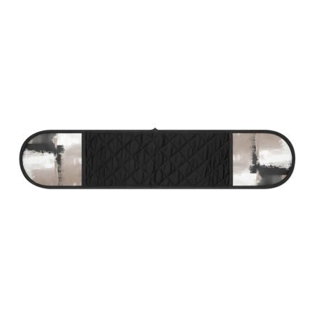 Stylish Oven Mitts for Kitchen, Heat-Resistant, Modern Bakeware Gift, Black & Gray Pattern, Home Cooking Accessories, Kitchen Decor