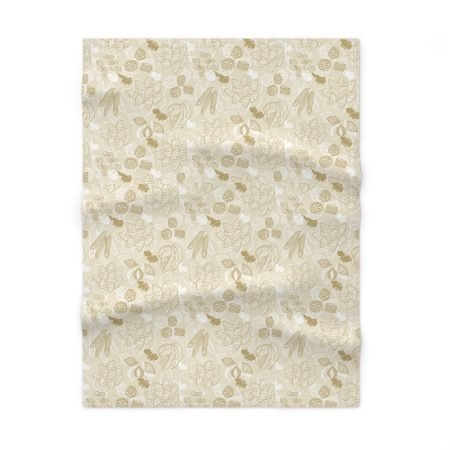 Soft Fleece Baby Blanket - Cozy Nursery Essential, Perfect Baby Shower Gift, Infant Blanket for Cuddles, Gender Neutral, Autumn Decor