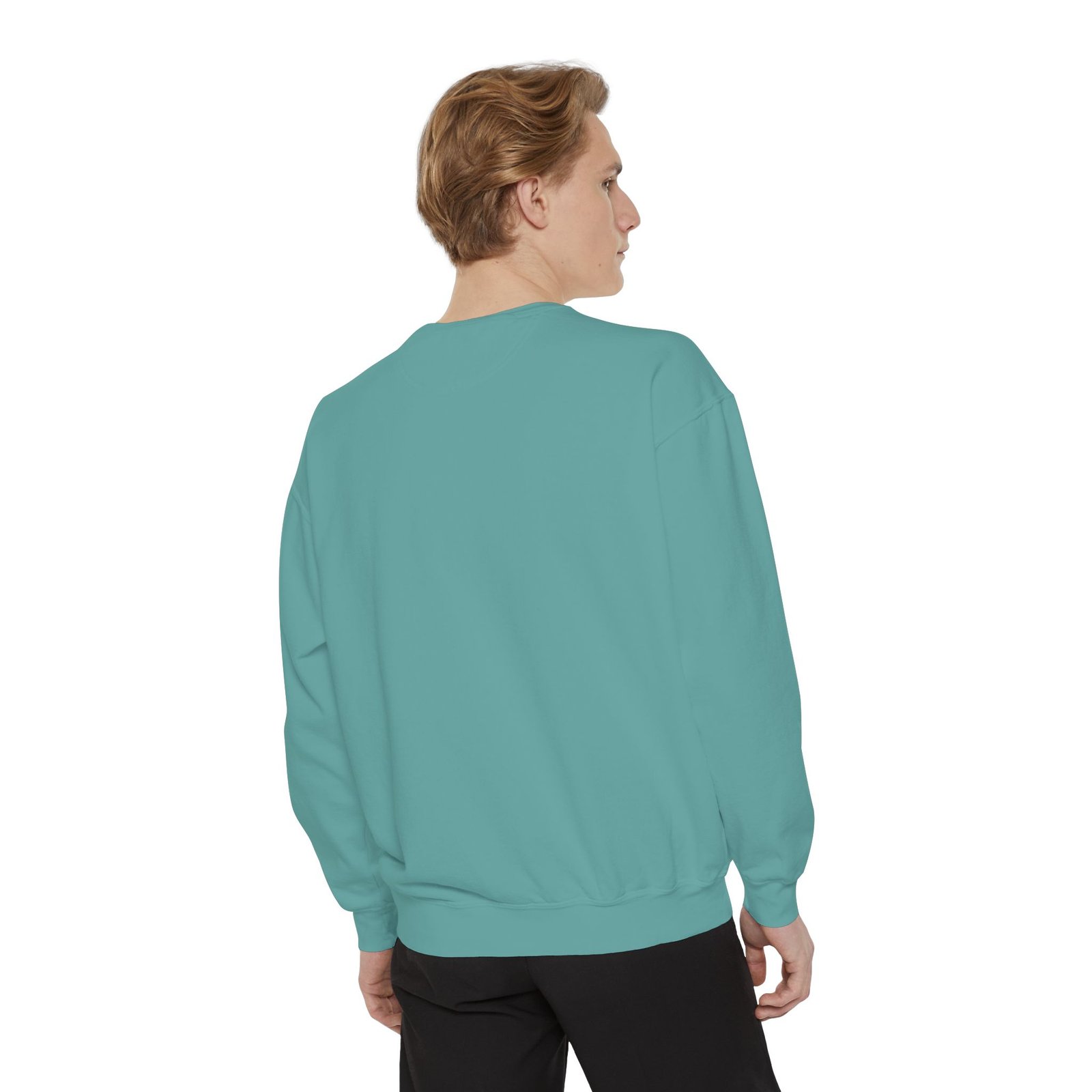 Map-Inspired Unisex Garment-Dyed Sweatshirt | Cozy Casual Wear, Perfect for Travel, Gift for Map Lovers, Fall Fashion, Unisex Sweaters - Image 28