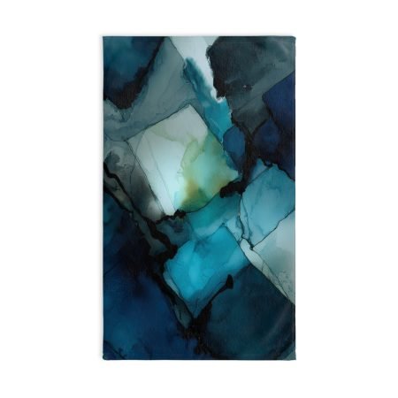 Elegant Abstract Hand Towel, Artistic Kitchen Towel, Stylish Bathroom Decor,  Home Essentials