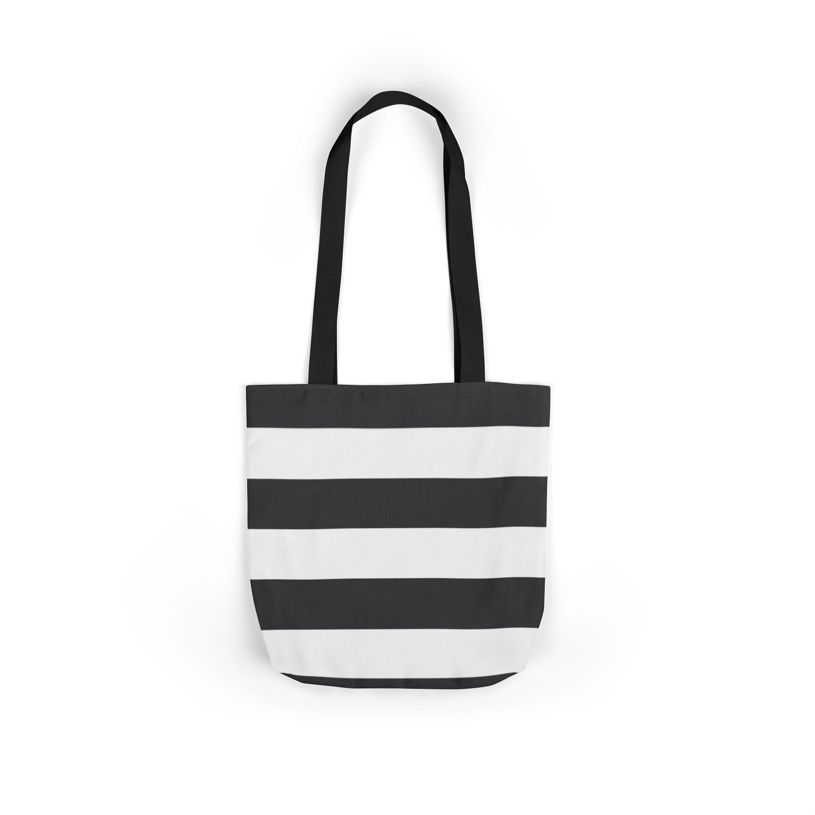 Chic Canvas Tote Bag, Stylish Striped Shopper for Everyday Use, Eco-Friendly Tote for Beach, Grocery, Gift Idea, Summer Accessory - Image 8