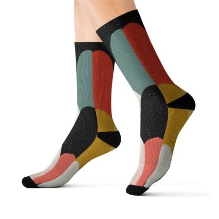 Stylish Sublimation Socks | Colorful Designer Footwear for Everyday Fun, Fashion, Gifts, Cozy Wear, Trendy Style