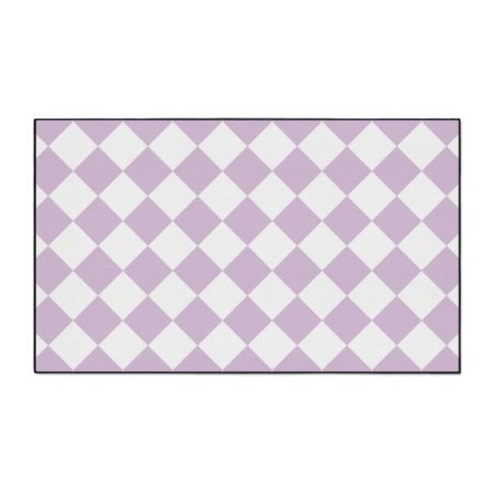 Stylish Heavy Duty Floor Mat | Durable Entryway Rug, Non-slip Kitchen Mat, Multipurpose Home Décor, Modern Diamond Pattern