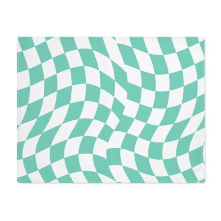 Stylish Checkered Placemat, Modern Dining Table Decor, Kitchen Table Setting, Perfect for Home, Gifts, Holiday Celebrations