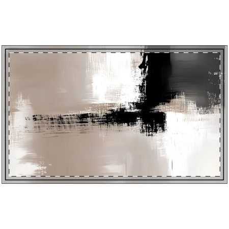 Stylish Abstract Polyester Doormat, Modern Entryway Mat, Home Decor, Housewarming Gift, Indoor Outdoor Rug, Artful Welcome Mat