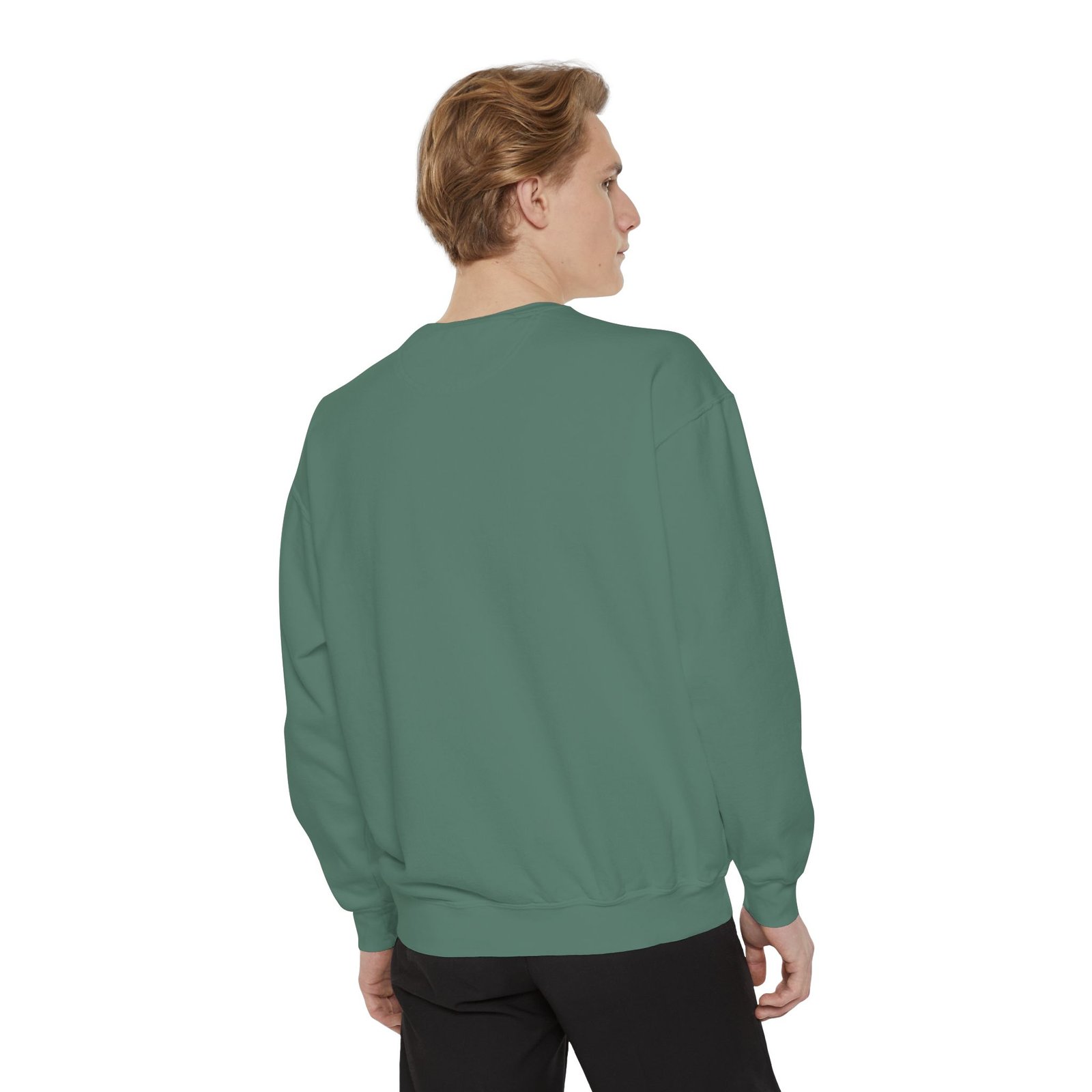 Map-Inspired Unisex Garment-Dyed Sweatshirt | Cozy Casual Wear, Perfect for Travel, Gift for Map Lovers, Fall Fashion, Unisex Sweaters - Image 20